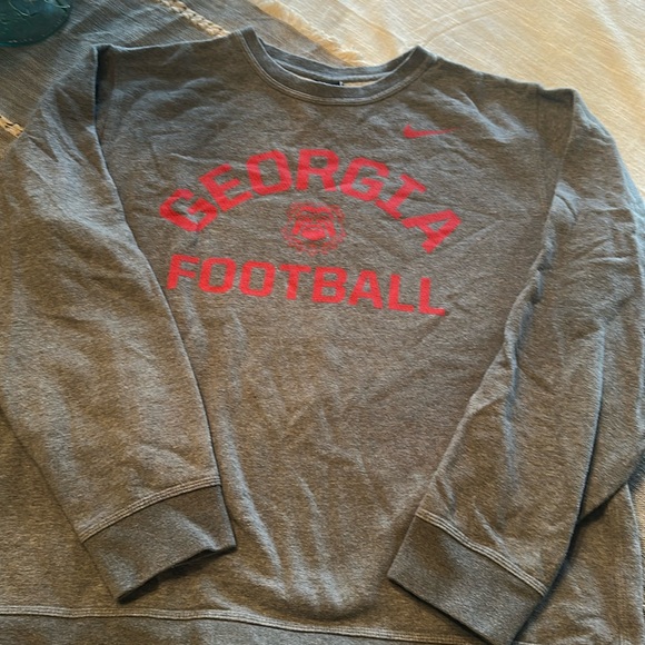 UGA sweatshirt. “Georgia Football” Nike brand - Picture 2 of 3